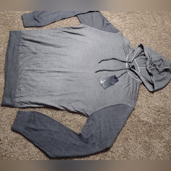 Good Man Brand Extra fine Merino Wool Pullover Hoodie NWT - Picture 2 of 11